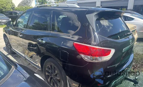 2014 Nissan Pathfinder S из США, поврежденный, VIN 5N1AR2MM4EC633752